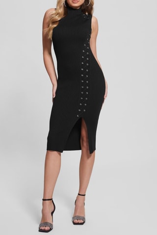 Robe fourreau - Noir