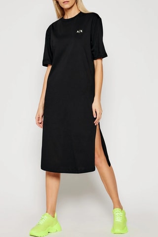 Vestido camiseta - Negro