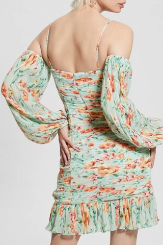 Vestido plisado Tiffany - Rosa