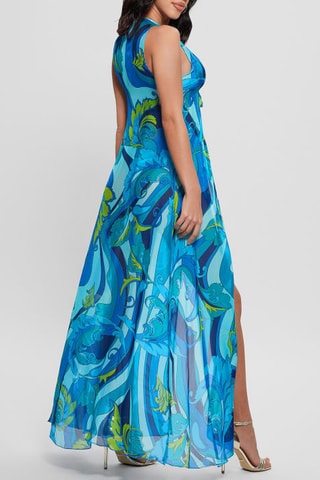 Robe de plage - Bleu