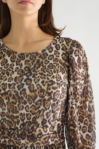 Vestido estilo patinadora Enora - Camel