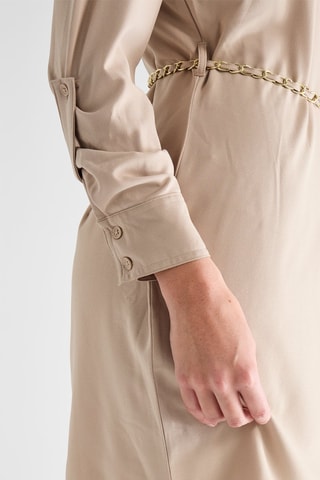 Robe chemise Aria - Taupe