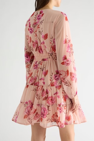 Vestido estilo patinadora Gracy - Rosa-maquilhagem