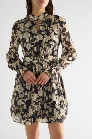 Vestido recto Virgy - Beige