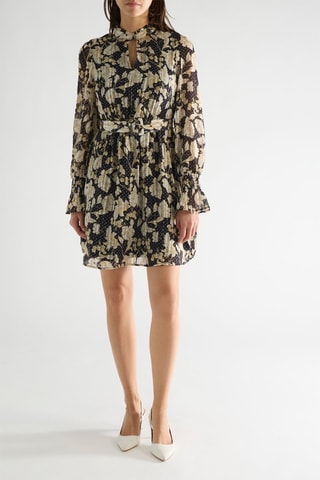 Vestido recto Virgy - Beige