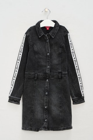 Robe en jean - Noir