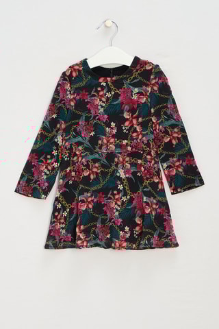 Robe et bloomer - Noir et bordeaux