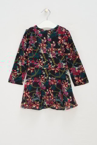 Robe et bloomer - Noir et bordeaux