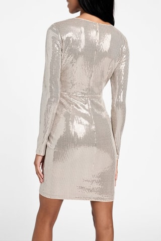 Vestido de tubo - Plateado