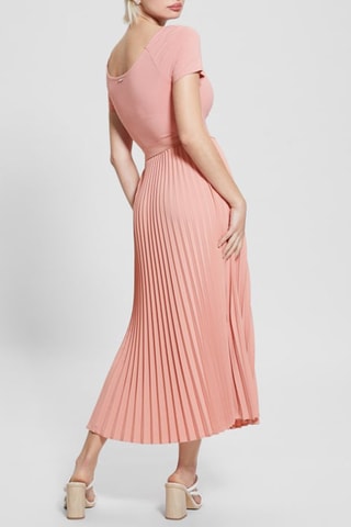 Vestido midi Rosa