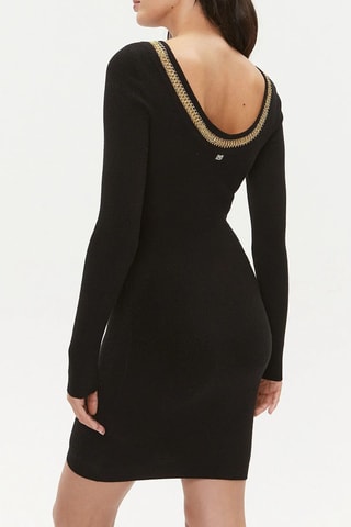 Vestido justo - Preto