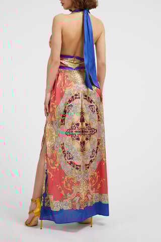 Vestido largo - Coral