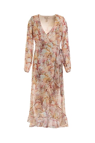 Vestido cruzado - Blanco