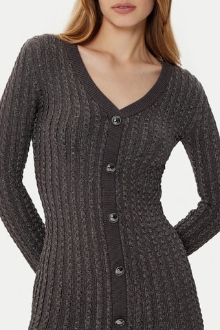 Vestido jersey Josie - Gris oscuro