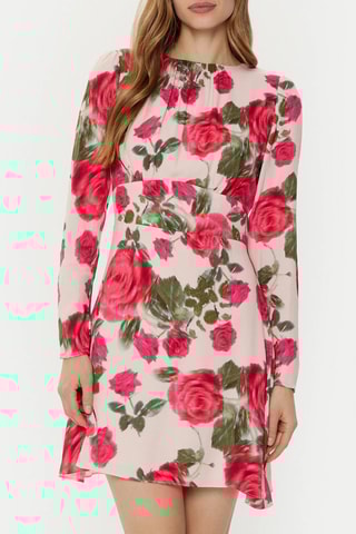 Vestido trapecio Rachele - Rosa