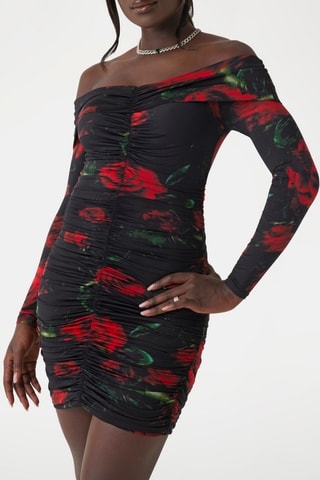 Vestido de tubo Miriana - Negro