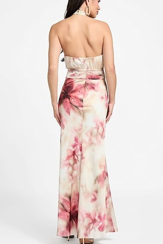 Vestido largo Bianca - Rosa empolvado