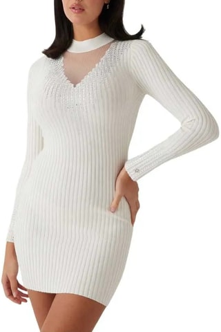 Vestido jersey Alice - Blanco