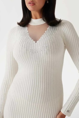 Vestido jersey Alice - Blanco