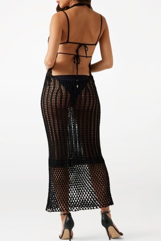 Robe fourreau - Noir