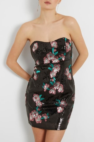 Vestido bustier Grace - Marrón oscuro