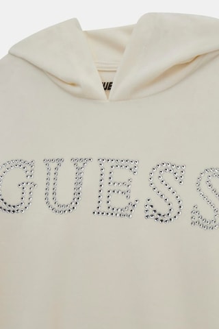 Robe sweat à capuche Velvet - Ecru