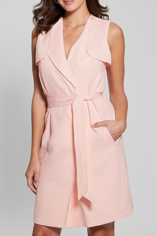 Vestido cruzado Everly - Rosa