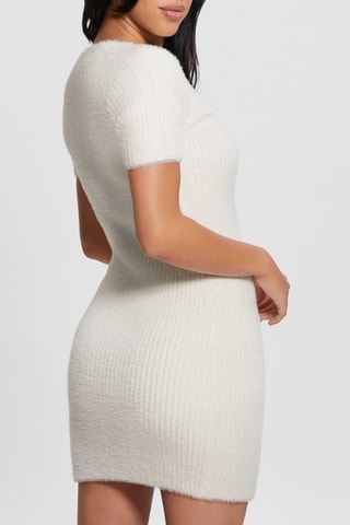 Vestido de tubo Meteor - Blanco