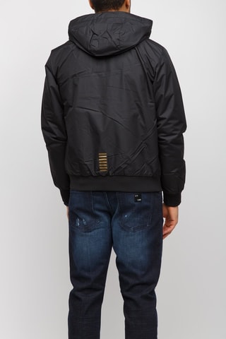 Bomber com capuz - Preto