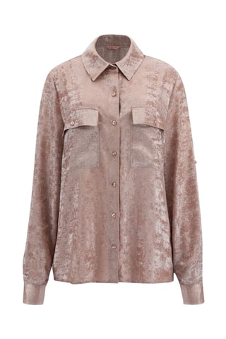 Camisa regular fit - Rosa