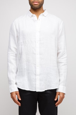 Camisa de lino - Blanco