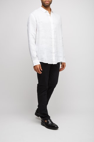 Camisa de lino - Blanco