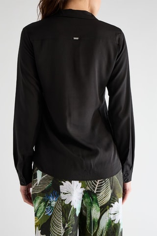 Chemise slim Diane - Noir