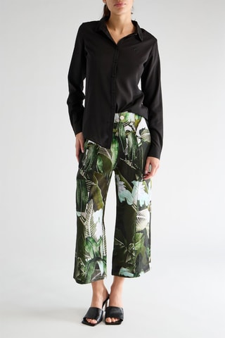 Chemise slim Diane - Noir