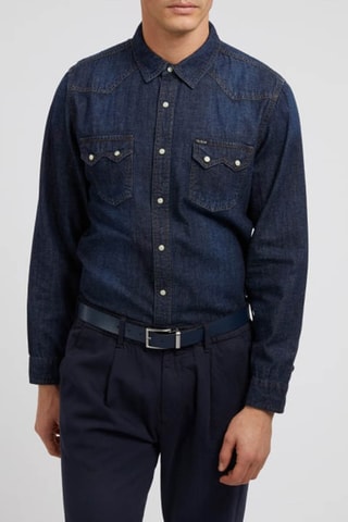 Overhemd Regular Fit - Donkerblauw