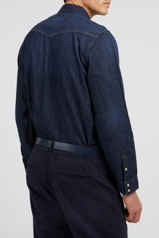 Overhemd Regular Fit - Donkerblauw