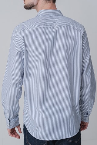 Chemise - Gris foncé et blanc