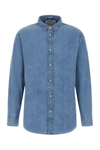 Chemise en jean Ronnie - Bleu cobalt