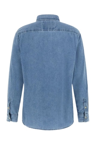 Chemise en jean Ronnie - Bleu cobalt