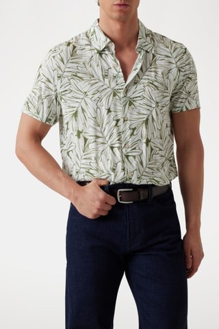 Camicia Eco Rayon - Verde scuro