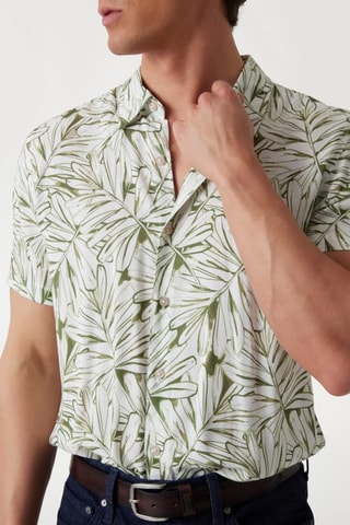 Camicia Eco Rayon - Verde scuro