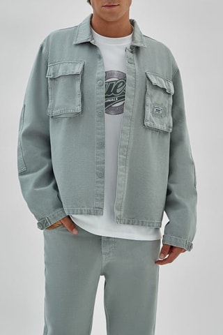 Surchemise regular - Gris clair