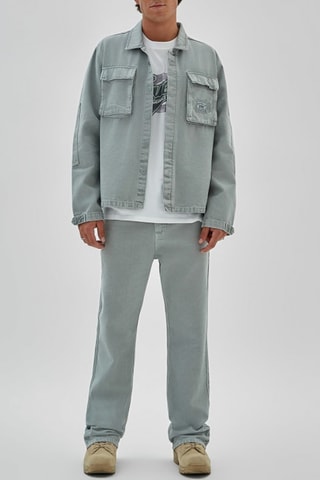 Surchemise regular - Gris clair