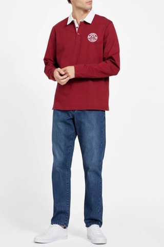 Polo regular - Bordeaux