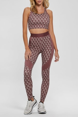 Legging Hoge Taille - Bruin