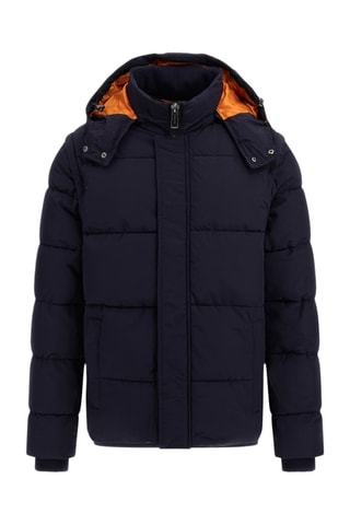 Anorak con capucha - Azul marino