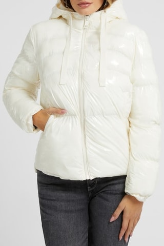 Anorak con capucha Karine - Crudo