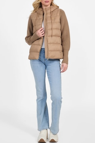 Doudoune à capuche Stephany - Beige