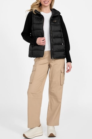 Anorak con capucha Stephany - Negro