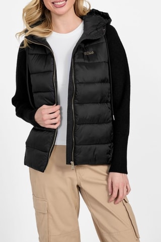 Anorak con capucha Stephany - Negro